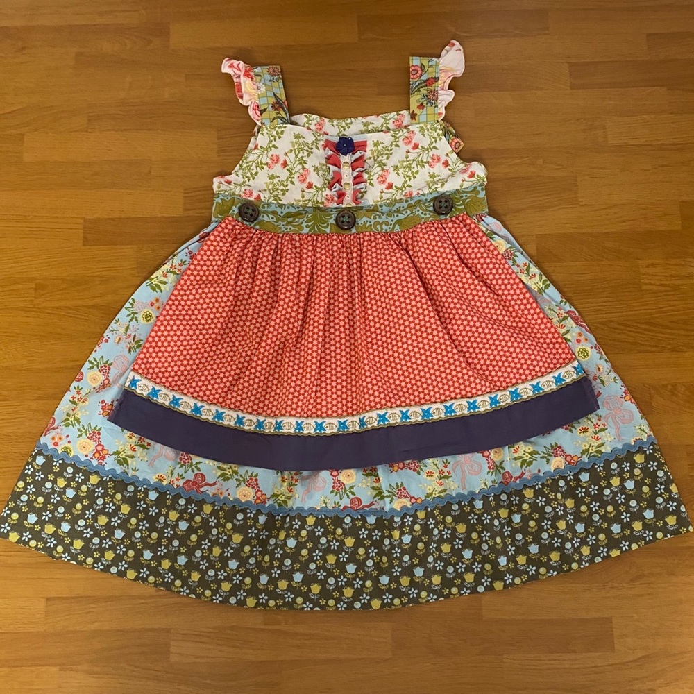 Matilda Jane Serendipity Lucky Stars dress size 6